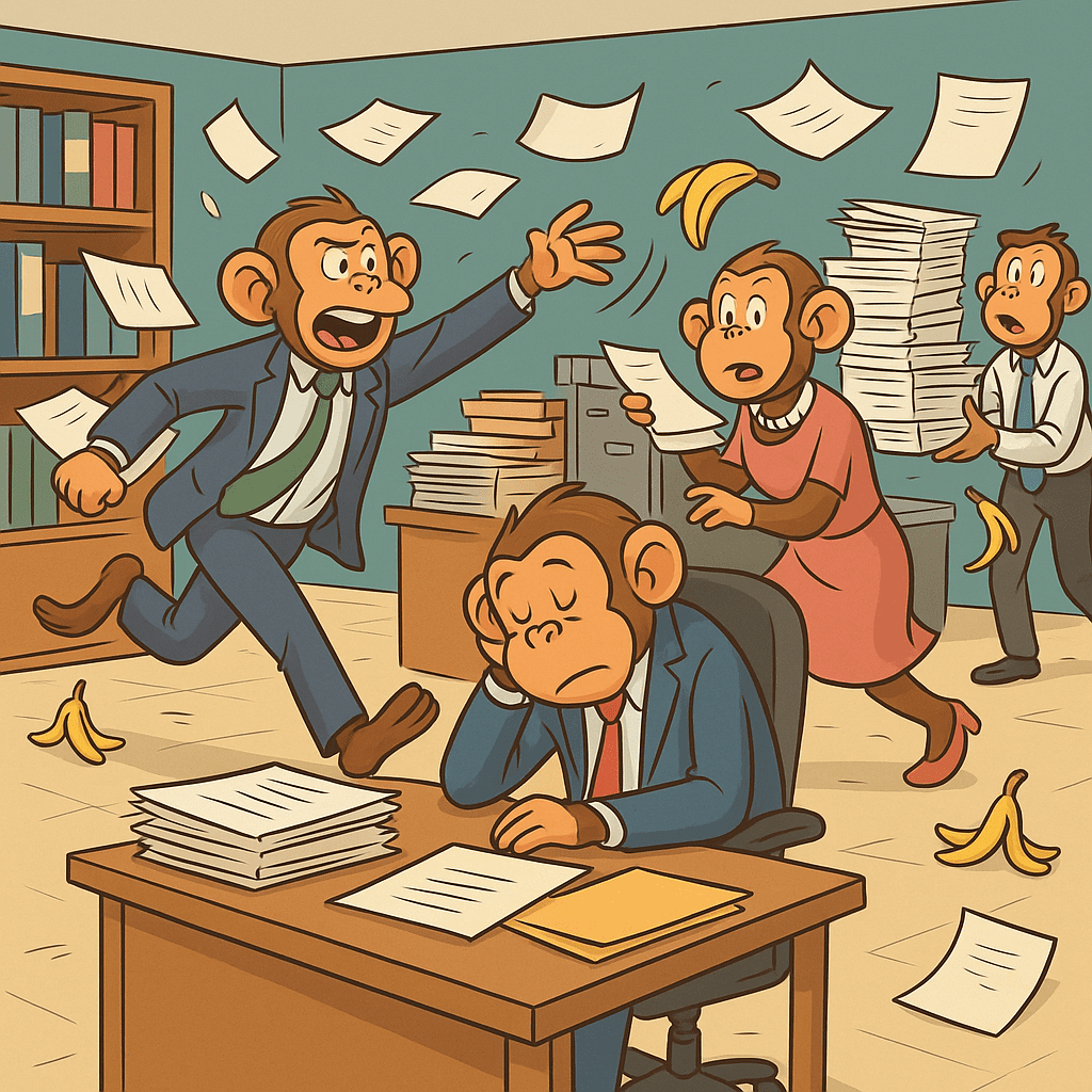 Survival of the dumbest